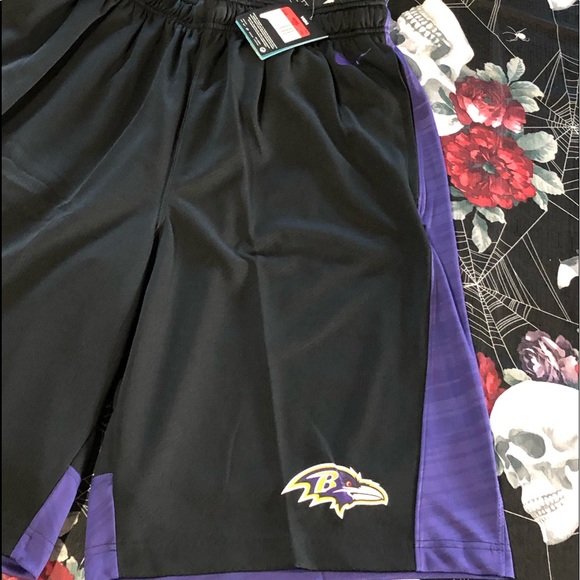 RARE 2013 NWT NIKE DRI-FIT SPEED FLY XL BALTIMORE RAVENS SHORTS LARGE - Picture 3 of 11